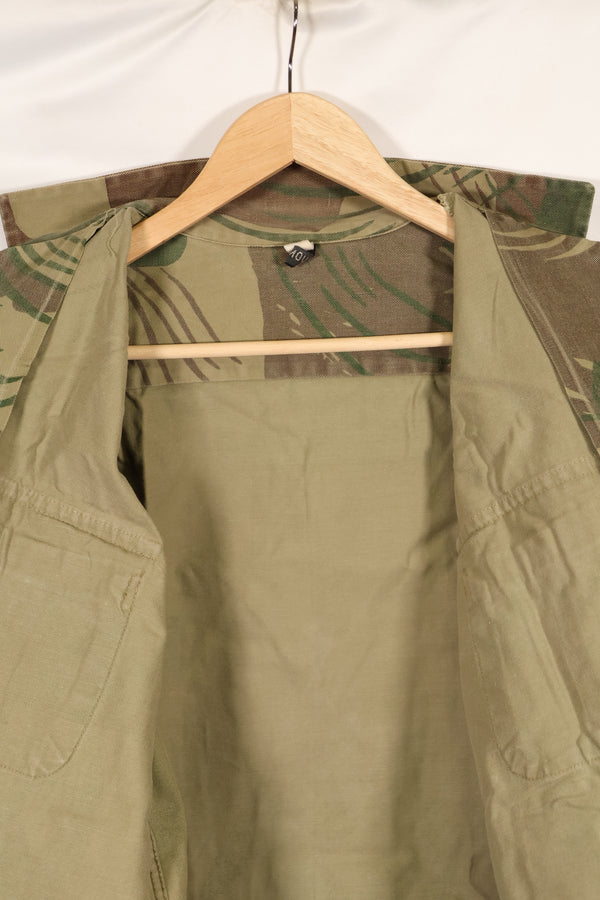 実物　ローデシア軍　ローデシア迷彩　PARAMOUNT製　シャツ　退色あり　中古品