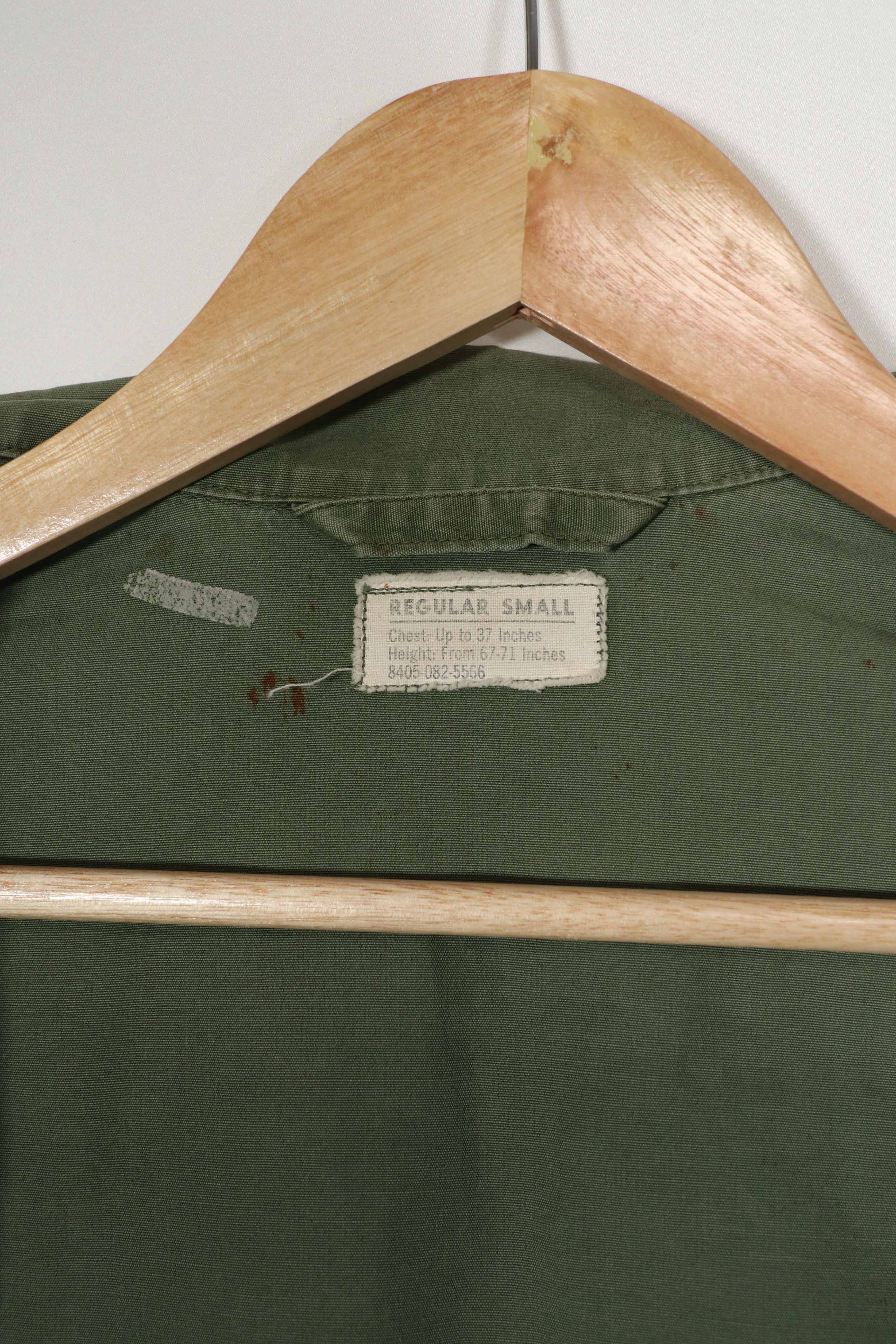 正品 1963 年第一款丛林迷彩夹克，RS 尺码，二手