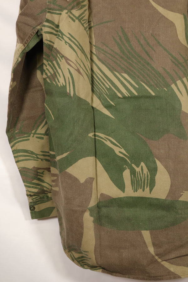 実物　ローデシア軍　ローデシア迷彩　PARAMOUNT製　シャツ　退色あり　中古品