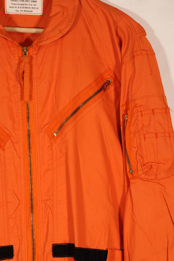 実物　1962年製　アメリカ空軍　USAF K2-B　未使用品　レスキューオレンジ色