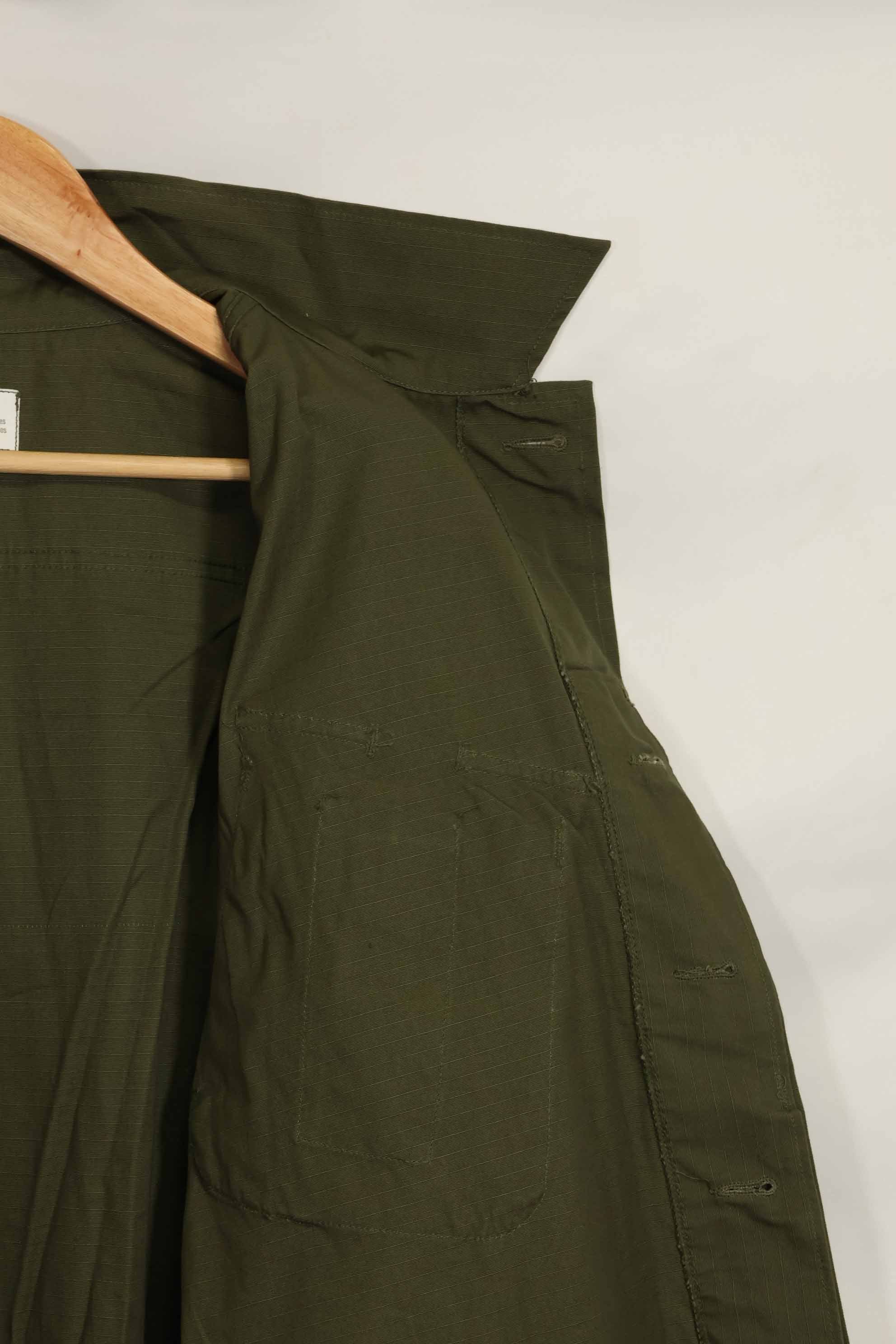 1970年契約　デッドストック　4th Model ジャングルファティーグ　ジャケット　M-R　未使用品