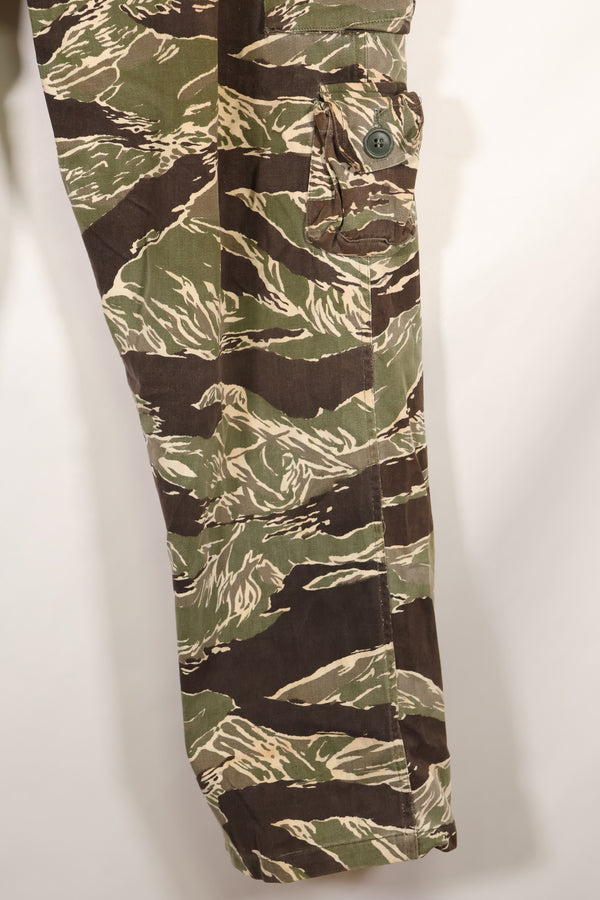 1960年代中頃　推定US-L〜XL　沖縄タイガー　タイガーストライプ　パンツ　HAMAジッパー　中古品