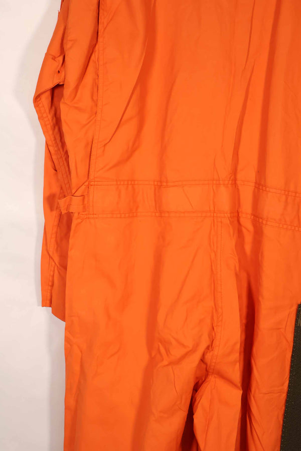 実物　1962年製　アメリカ空軍　USAF K2-B　未使用品　レスキューオレンジ色