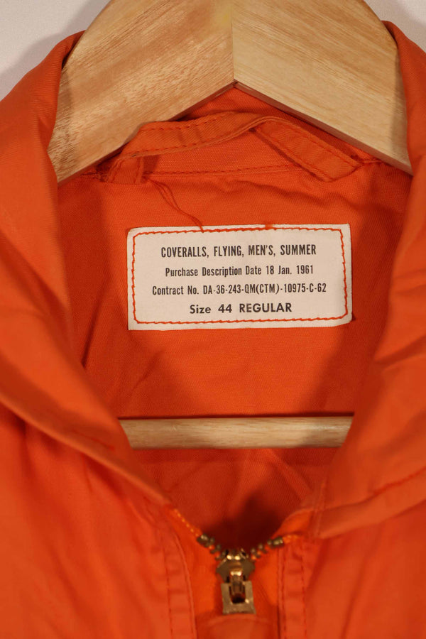 実物　1962年製　アメリカ空軍　USAF K2-B　未使用品　レスキューオレンジ色