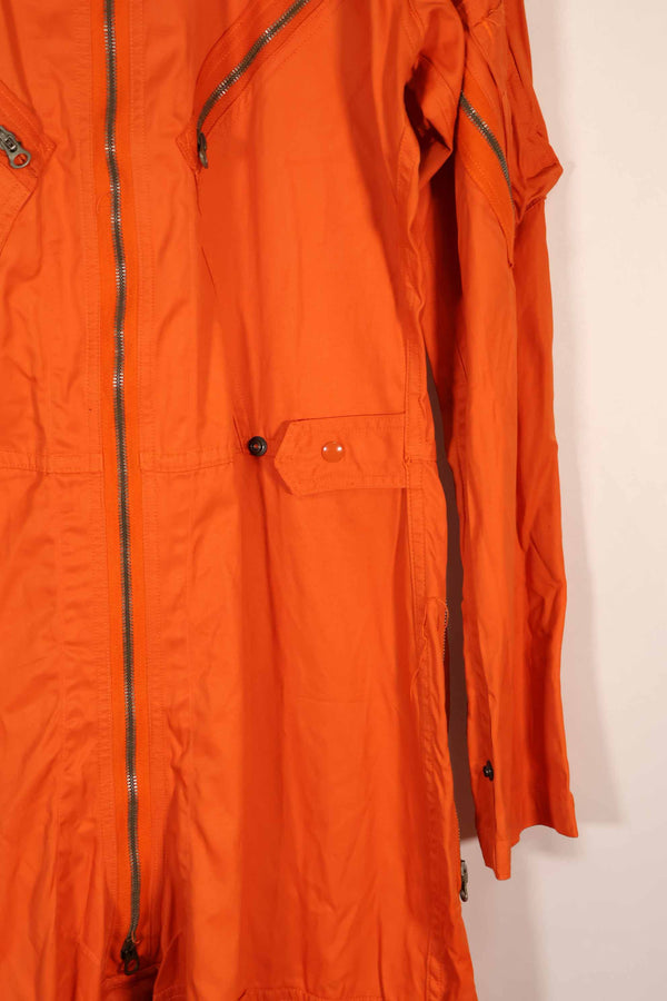 実物　1964年製　アメリカ空軍　USAF K2-B　未使用品　レスキューオレンジ色