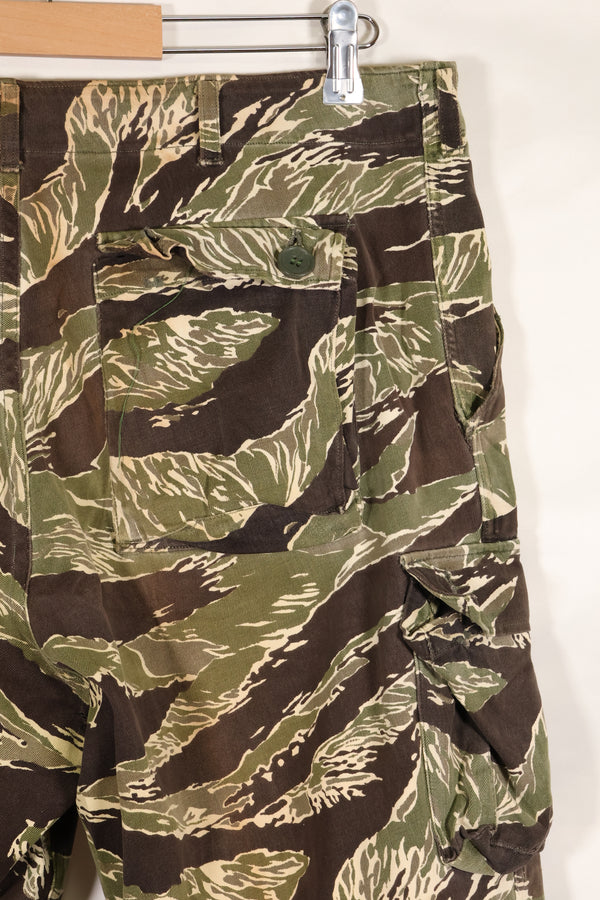 1960年代中頃　推定US-L〜XL　沖縄タイガー　タイガーストライプ　パンツ　HAMAジッパー　中古品