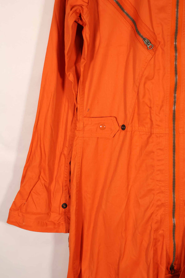 実物　1964年製　アメリカ空軍　USAF K2-B　未使用品　レスキューオレンジ色