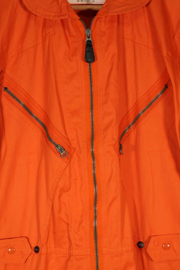 実物　1964年製　アメリカ空軍　USAF K2-B　未使用品　レスキューオレンジ色