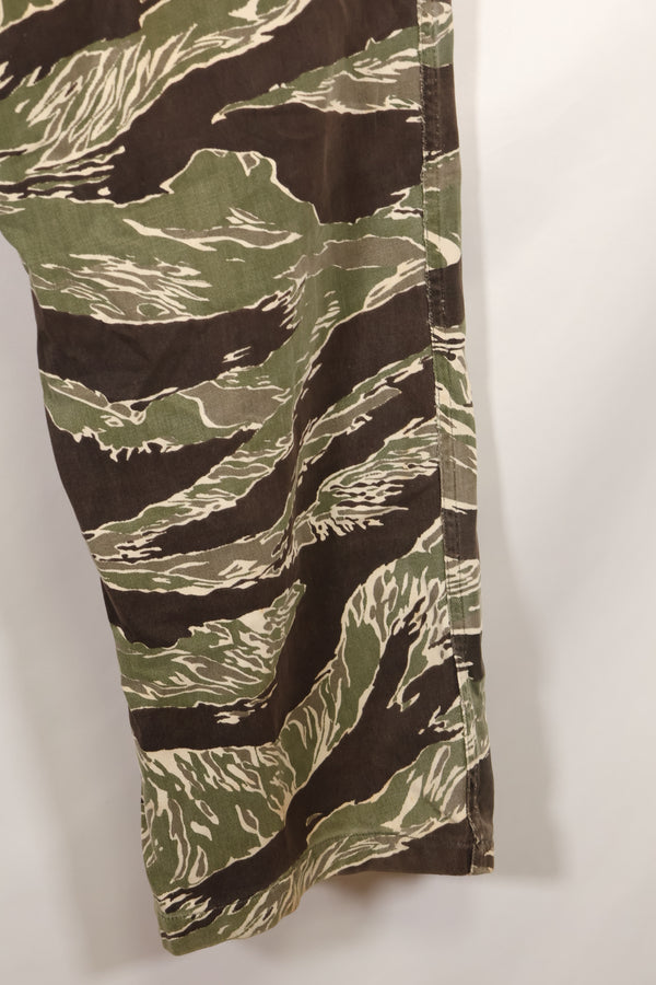 1960年代中頃　推定US-L〜XL　沖縄タイガー　タイガーストライプ　パンツ　HAMAジッパー　中古品