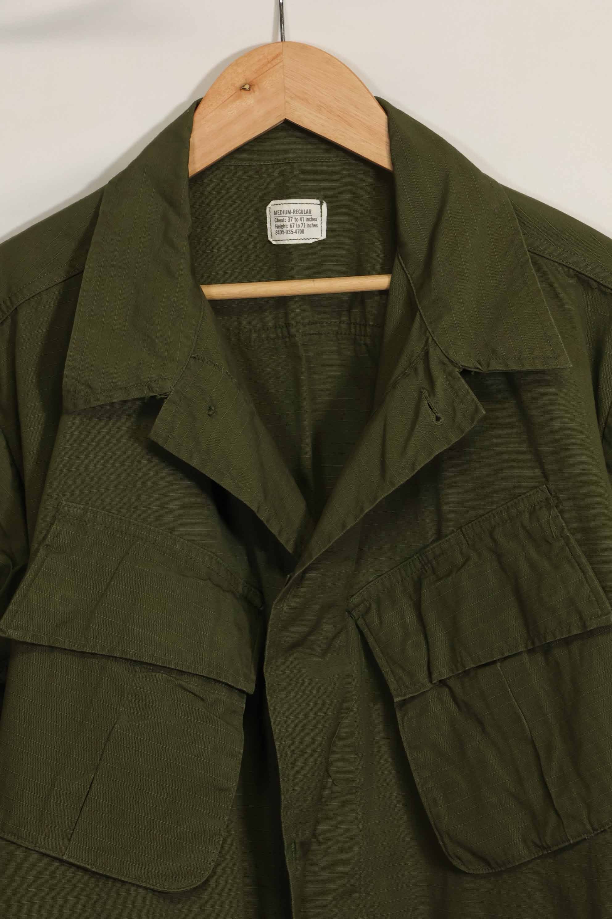 1970年契約　デッドストック　4th Model ジャングルファティーグ　ジャケット　M-R　未使用品 　B