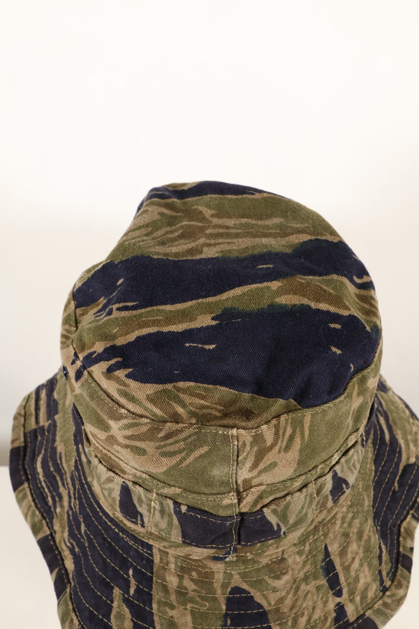 大阪 MASH製　A-S　シルバータイガーストライプ　CISOカット ブーニーハット　中古品