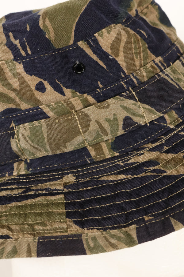 大阪 MASH製　A-S　シルバータイガーストライプ　CISOカット ブーニーハット　中古品