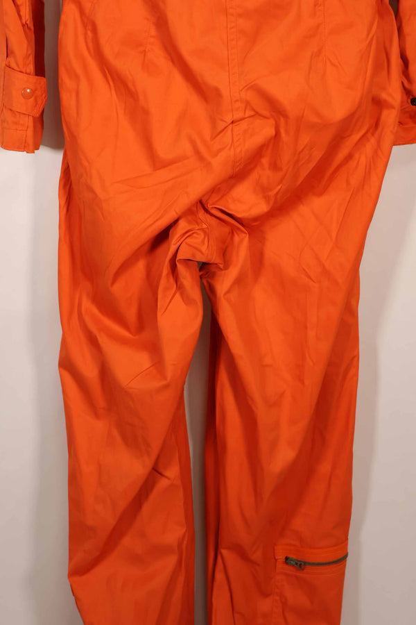 実物　1964年製　アメリカ空軍　USAF K2-B　未使用品　レスキューオレンジ色