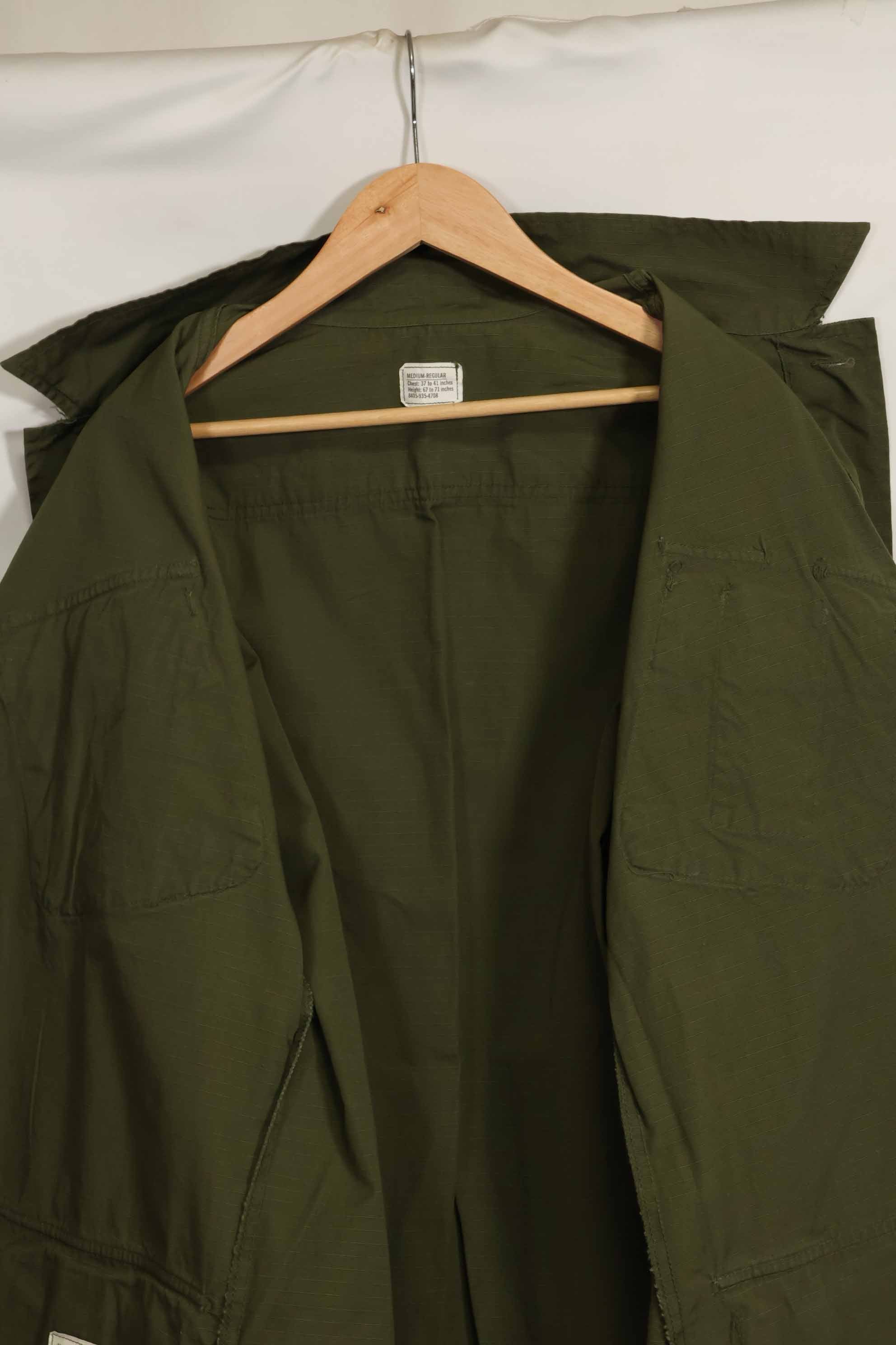 1970年契約　デッドストック　4th Model ジャングルファティーグ　ジャケット　M-R　未使用品 　B