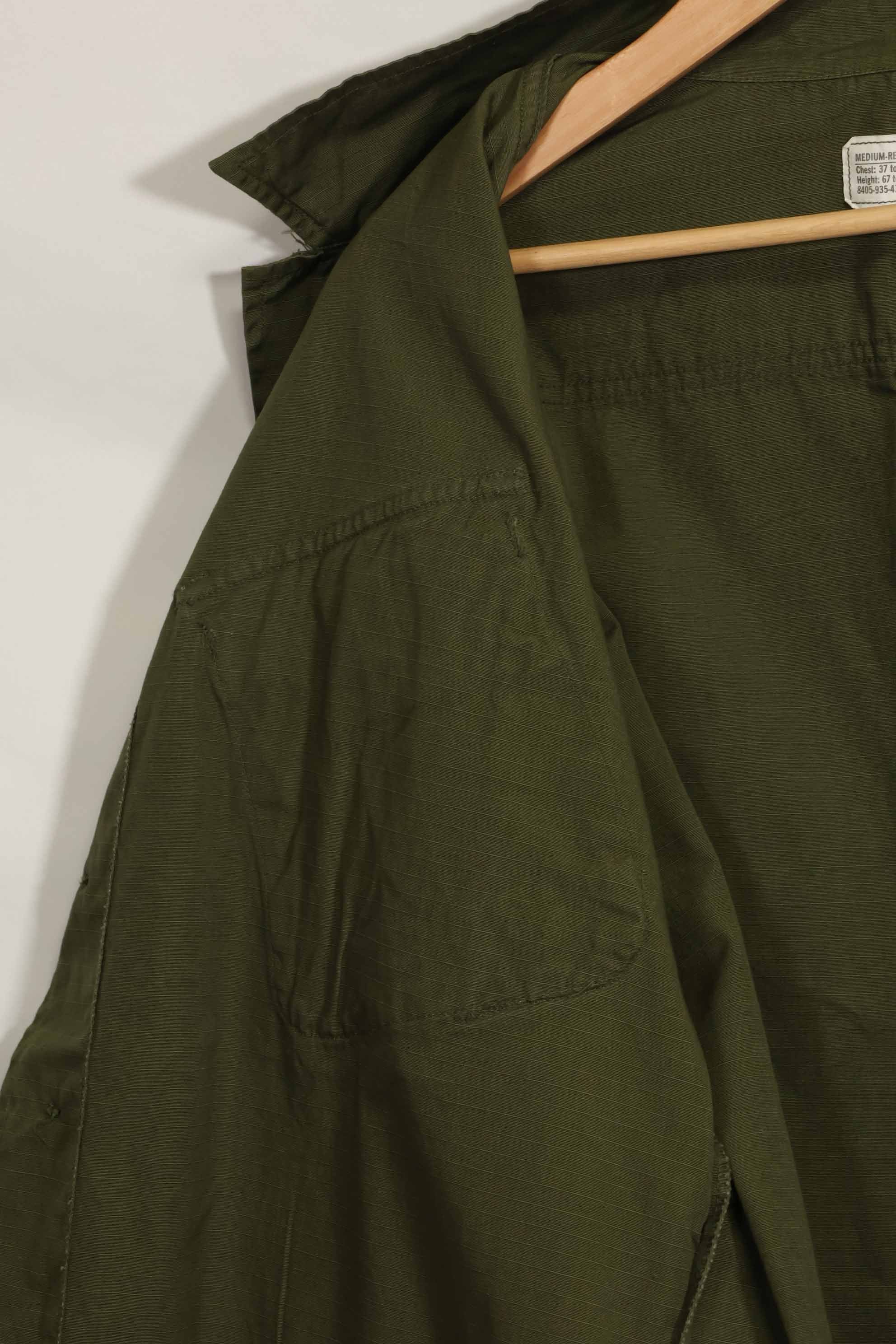 1970年契約　デッドストック　4th Model ジャングルファティーグ　ジャケット　M-R　未使用品 　B