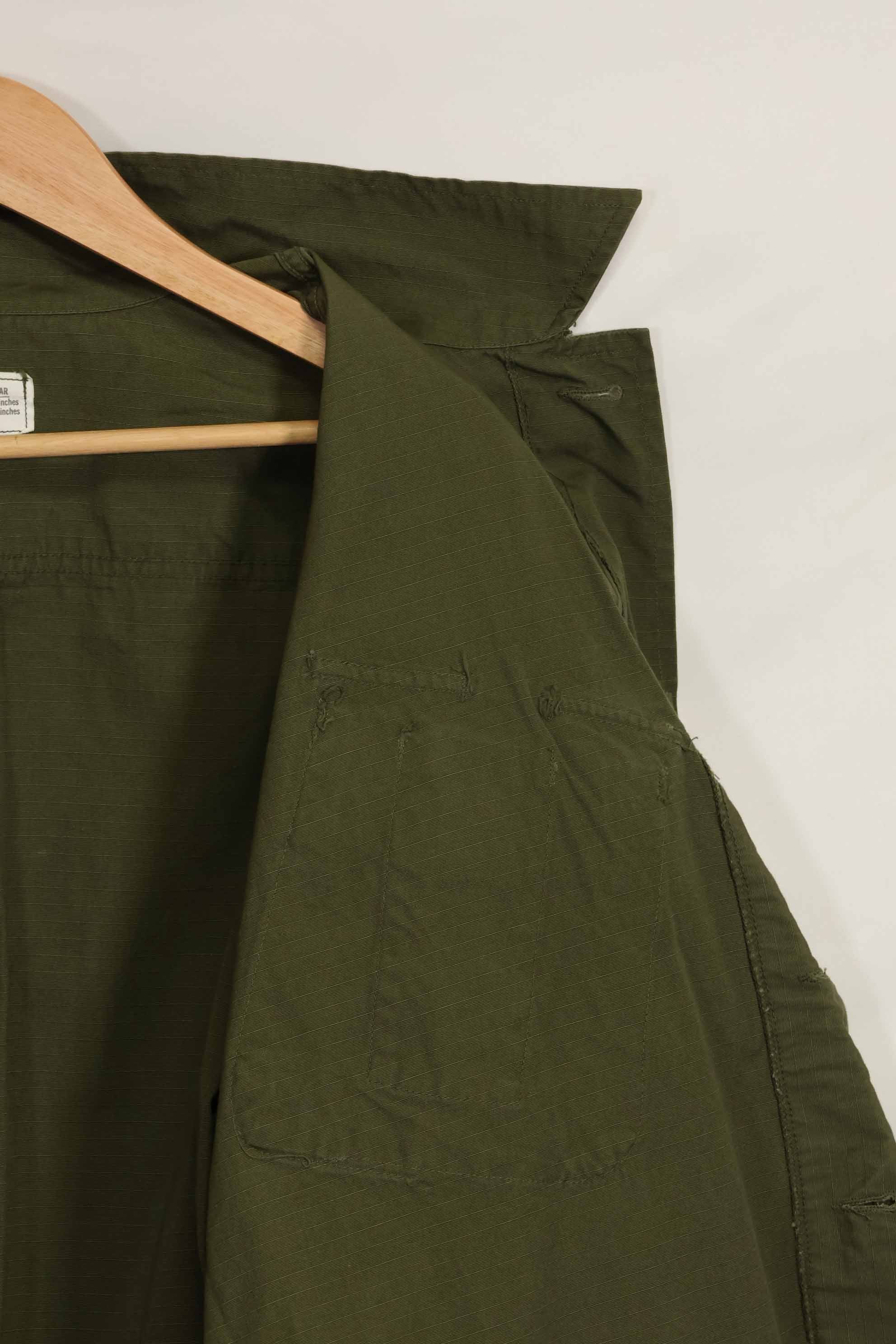 1970年契約　デッドストック　4th Model ジャングルファティーグ　ジャケット　M-R　未使用品 　B