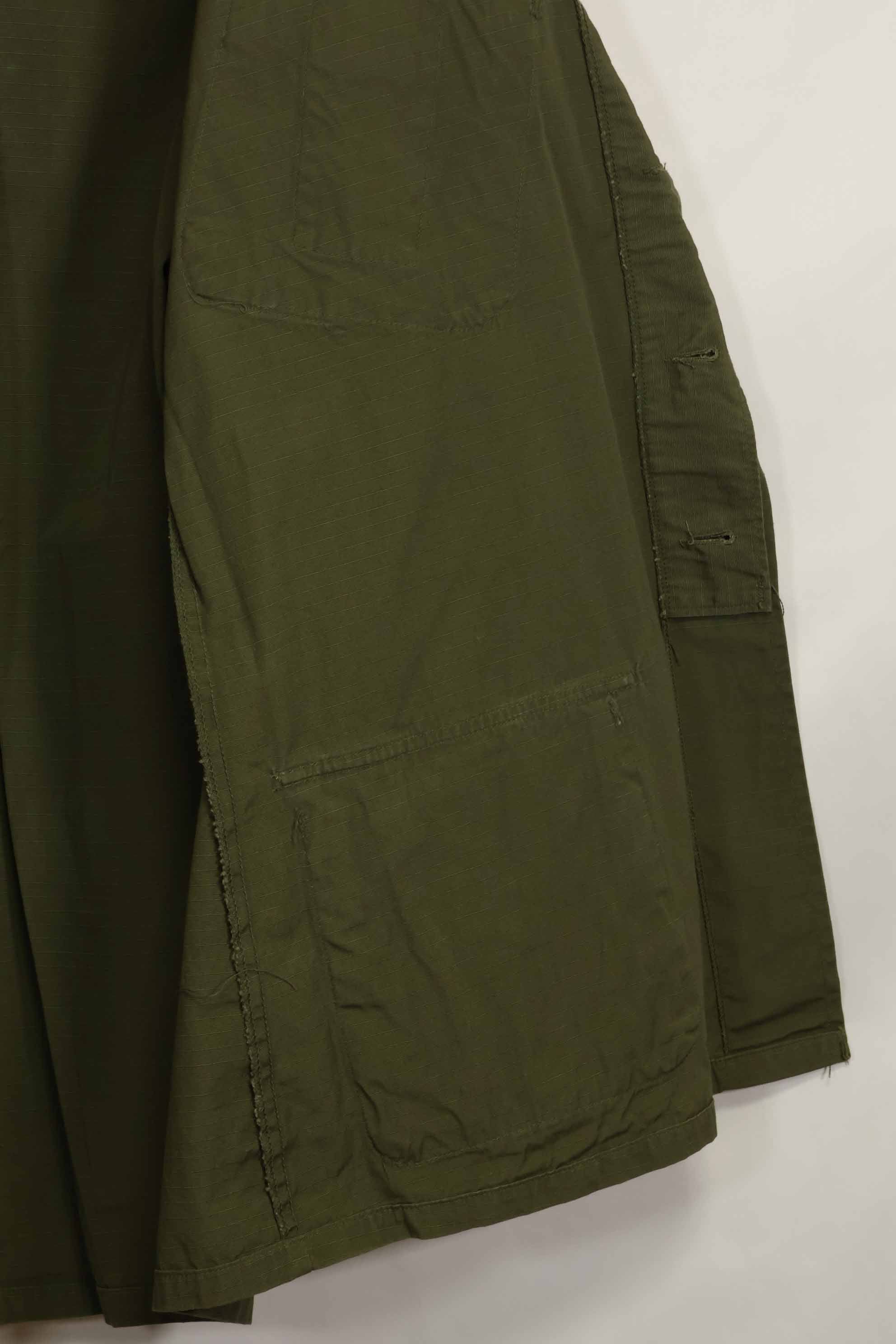 1970年契約　デッドストック　4th Model ジャングルファティーグ　ジャケット　M-R　未使用品 　B