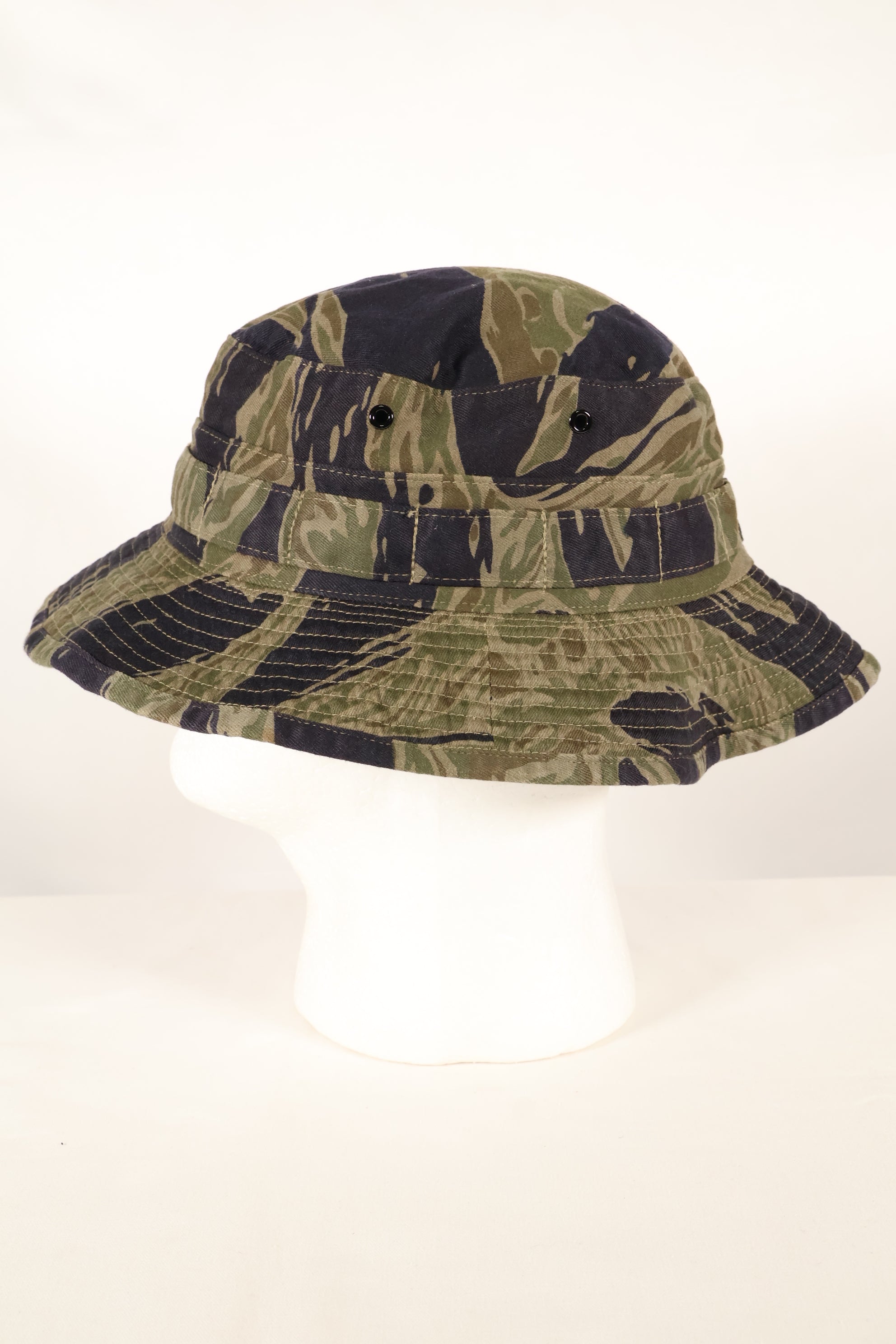 大阪 MASH製　A-M　シルバータイガーストライプ　CISOカット ブーニーハット　中古品