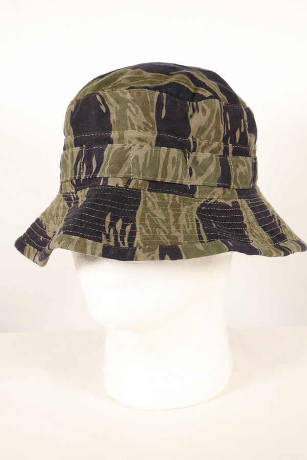 大阪 MASH製　A-M　シルバータイガーストライプ　CISOカット ブーニーハット　中古品