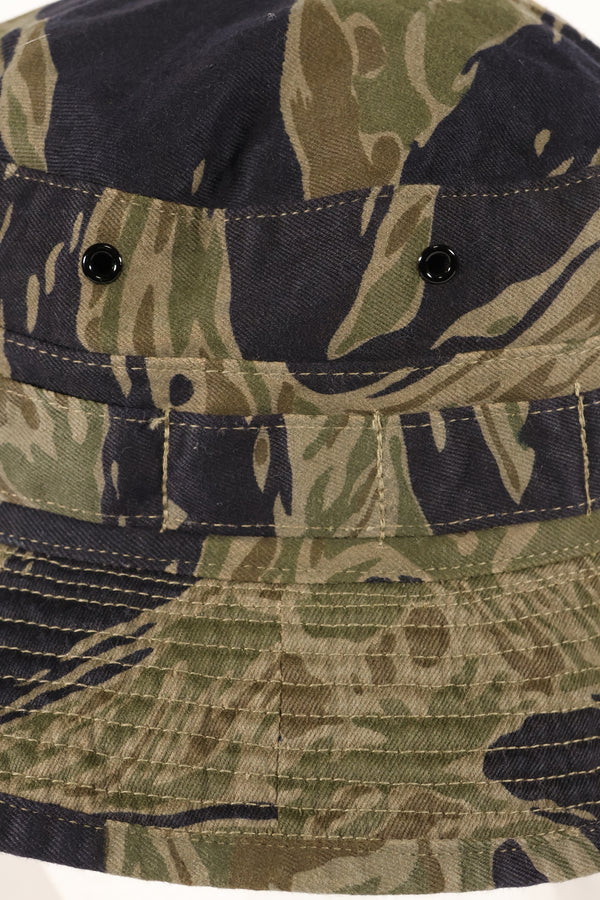 大阪 MASH製　A-M　シルバータイガーストライプ　CISOカット ブーニーハット　中古品