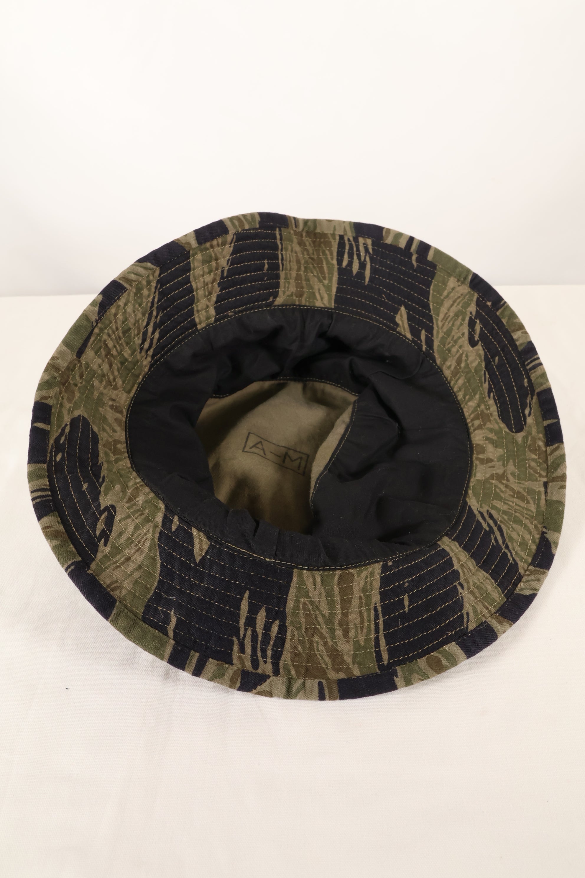 大阪 MASH製　A-M　シルバータイガーストライプ　CISOカット ブーニーハット　中古品