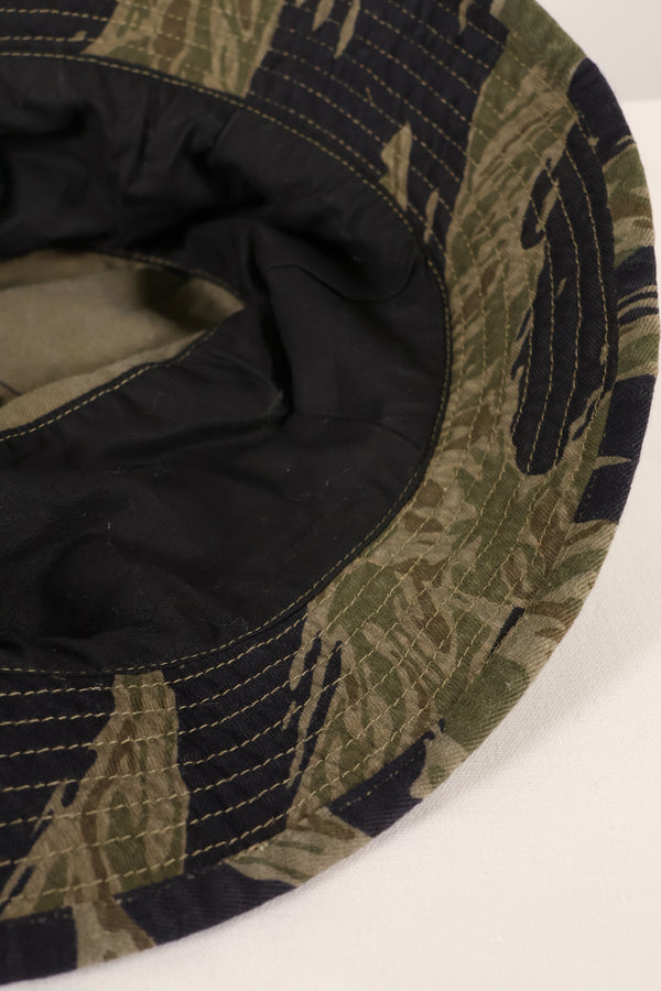 大阪 MASH製　A-M　シルバータイガーストライプ　CISOカット ブーニーハット　中古品