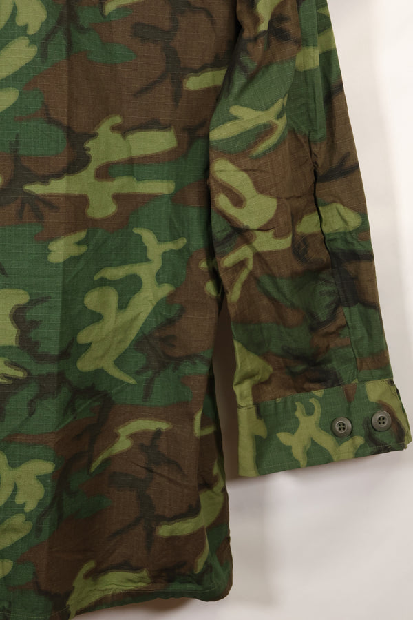 1969年契約　デッドストック　M-R　ERDL グリーンリーフ迷彩　ジャングルファティーグジャケット　