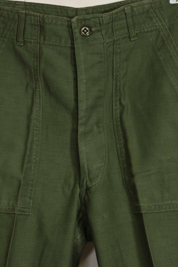 1960年代ロット　OG-107 ベイカーパンツ　カーゴポケット改造　元特殊部隊隊員　中古品　A