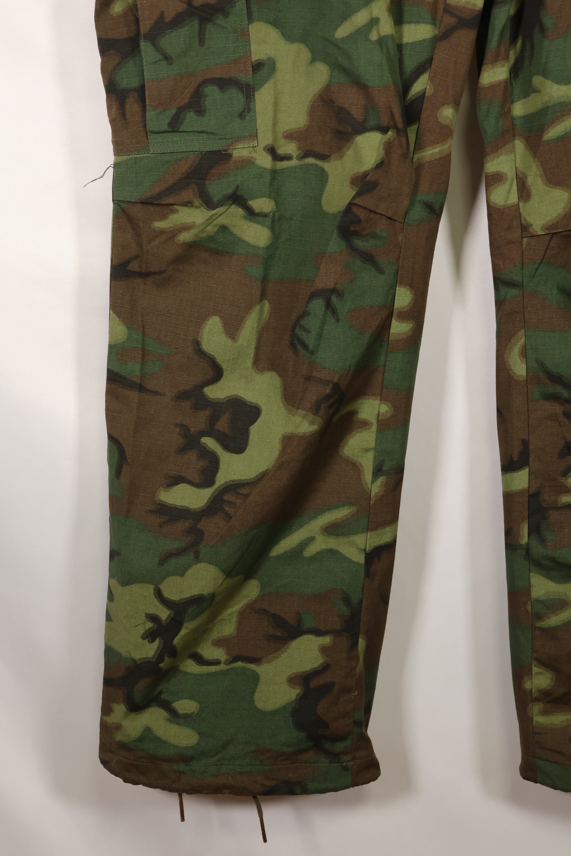 1969年契約　デッドストック　M-S　ERDL グリーンリーフ迷彩　ジャングルファティーグ パンツ