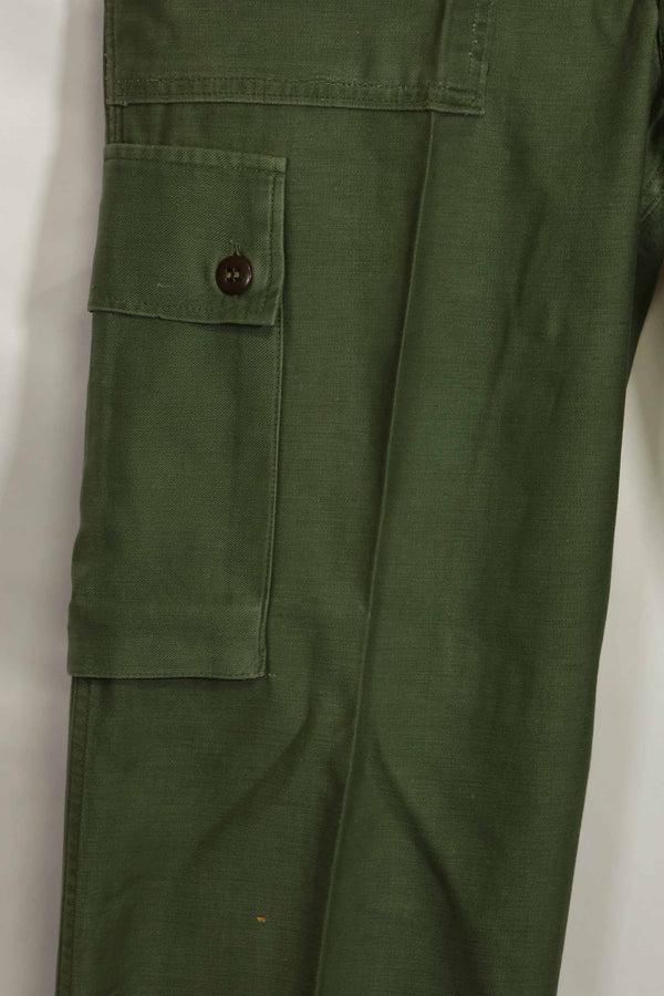 1960年代ロット　OG-107 ベイカーパンツ　カーゴポケット改造　元特殊部隊隊員　中古品　A