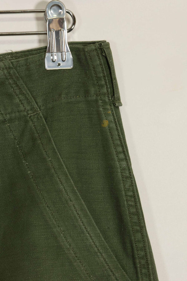 1960年代ロット　OG-107 ベイカーパンツ　カーゴポケット改造　元特殊部隊隊員　中古品　A
