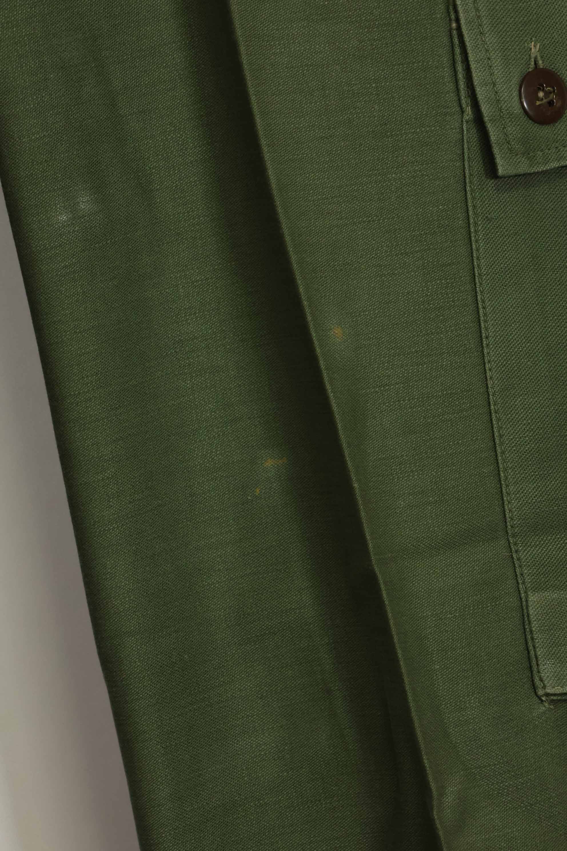 1960年代ロット　OG-107 ベイカーパンツ　カーゴポケット改造　元特殊部隊隊員　中古品　A