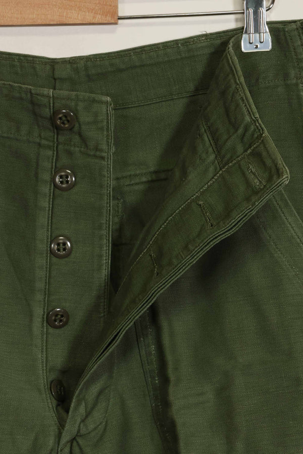 1960年代ロット　OG-107 ベイカーパンツ　カーゴポケット改造　元特殊部隊隊員　中古品　A