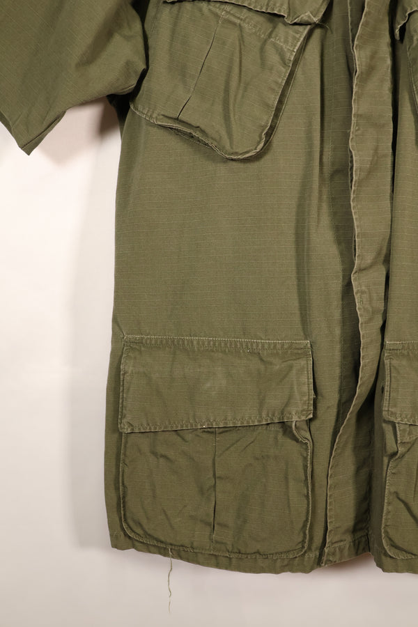 1969年契約　S-R　アメリカ海軍　PBR　4th Model ジャングルファティーグ　ジャケット　パッチ後付け　中古品