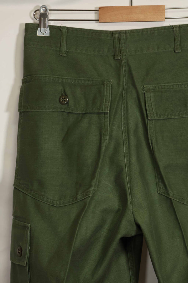 1960年代ロット　OG-107 ベイカーパンツ　カーゴポケット改造　元特殊部隊隊員　中古品　A