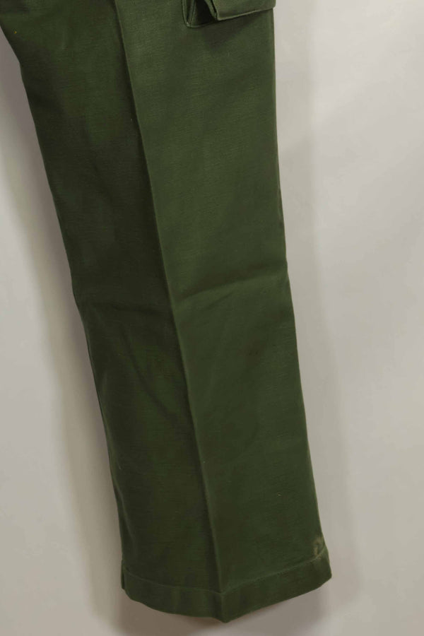 1960年代ロット　OG-107 ベイカーパンツ　カーゴポケット改造　元特殊部隊隊員　中古品　A