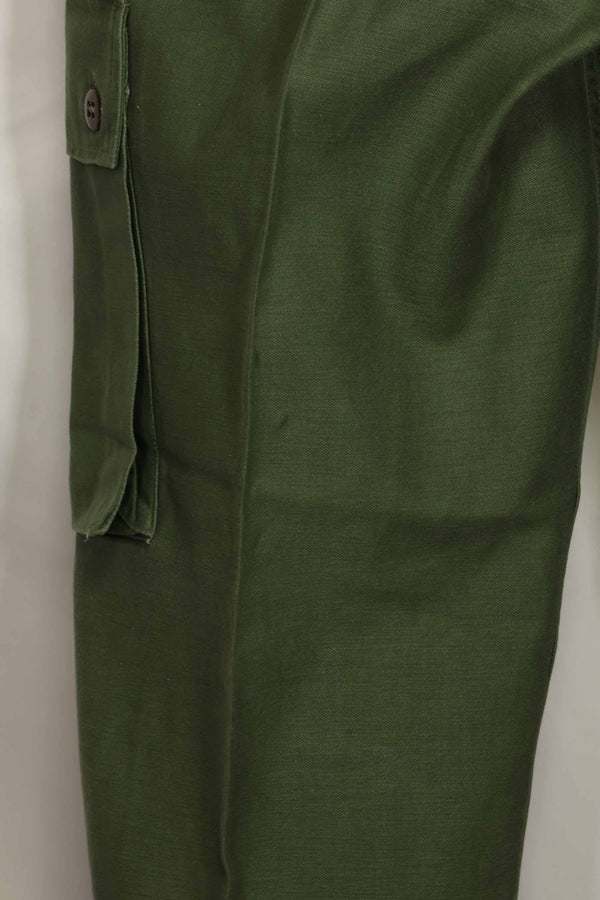 1960年代ロット　OG-107 ベイカーパンツ　カーゴポケット改造　元特殊部隊隊員　中古品　A