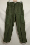 1960年代ロット　OG-107 ベイカーパンツ　カーゴポケット改造　元特殊部隊隊員　中古品　B