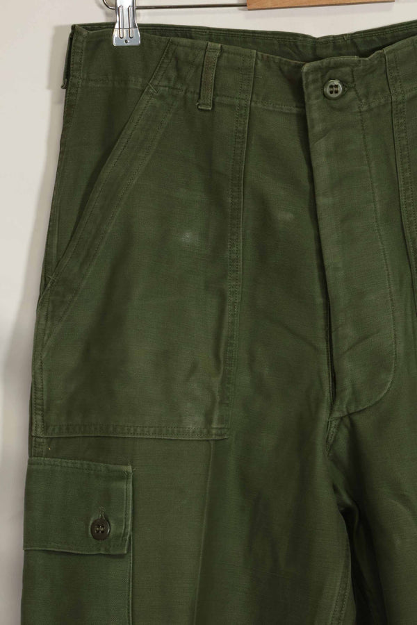 1960年代ロット　OG-107 ベイカーパンツ　カーゴポケット改造　元特殊部隊隊員　中古品　B