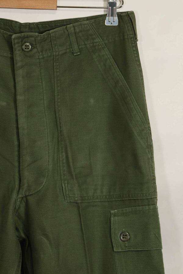 1960年代ロット　OG-107 ベイカーパンツ　カーゴポケット改造　元特殊部隊隊員　中古品　B