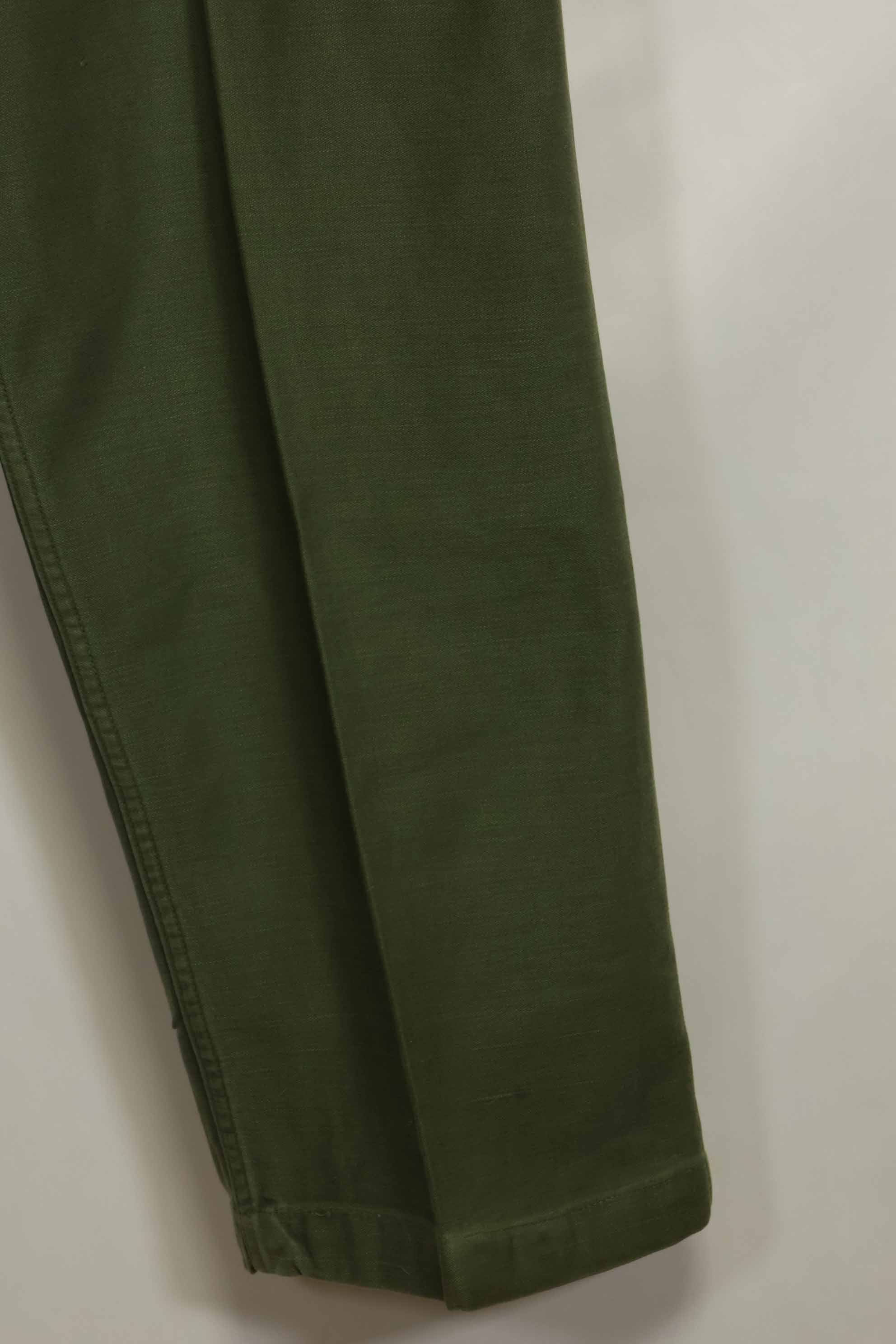 1960年代ロット　OG-107 ベイカーパンツ　カーゴポケット改造　元特殊部隊隊員　中古品　B