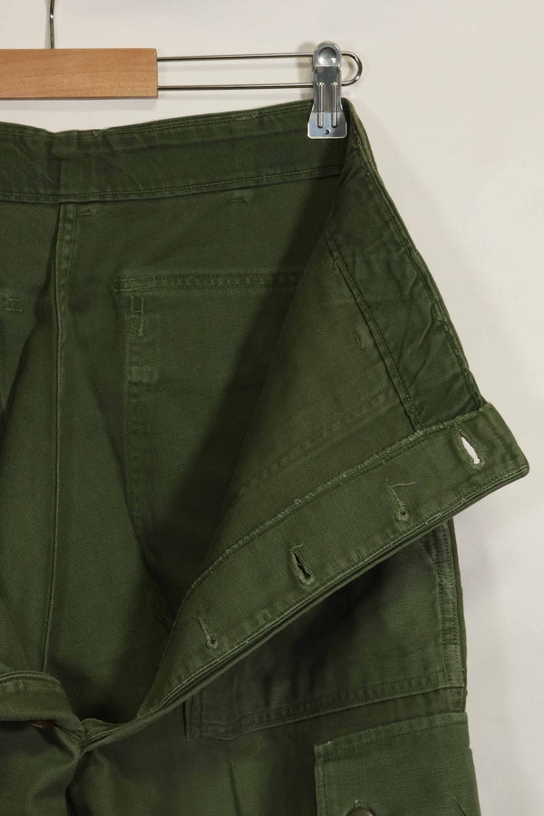 1960年代ロット　OG-107 ベイカーパンツ　カーゴポケット改造　元特殊部隊隊員　中古品　B