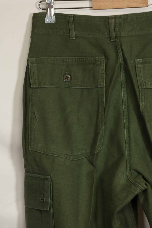 1960年代ロット　OG-107 ベイカーパンツ　カーゴポケット改造　元特殊部隊隊員　中古品　B