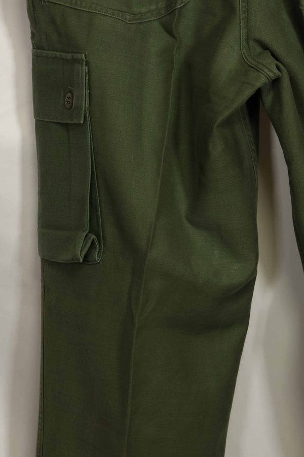1960年代ロット　OG-107 ベイカーパンツ　カーゴポケット改造　元特殊部隊隊員　中古品　B