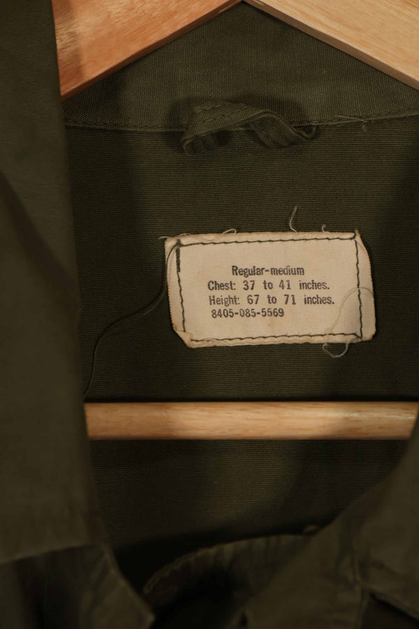実物　日本製　FEC-39917　2nd Model ジャングルファティーグ　ジャケット　中古品