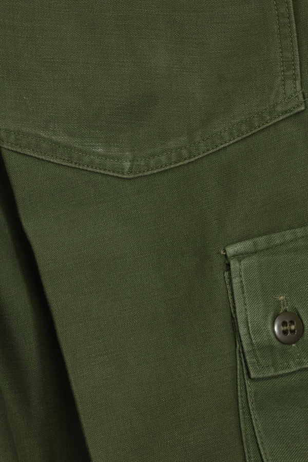1960年代ロット　OG-107 ベイカーパンツ　カーゴポケット改造　元特殊部隊隊員　中古品　B