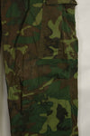 1968年契約　リップストップ　ERDL迷彩　ジャングルファティーグ　パンツ　M-R　状態良い　中古品