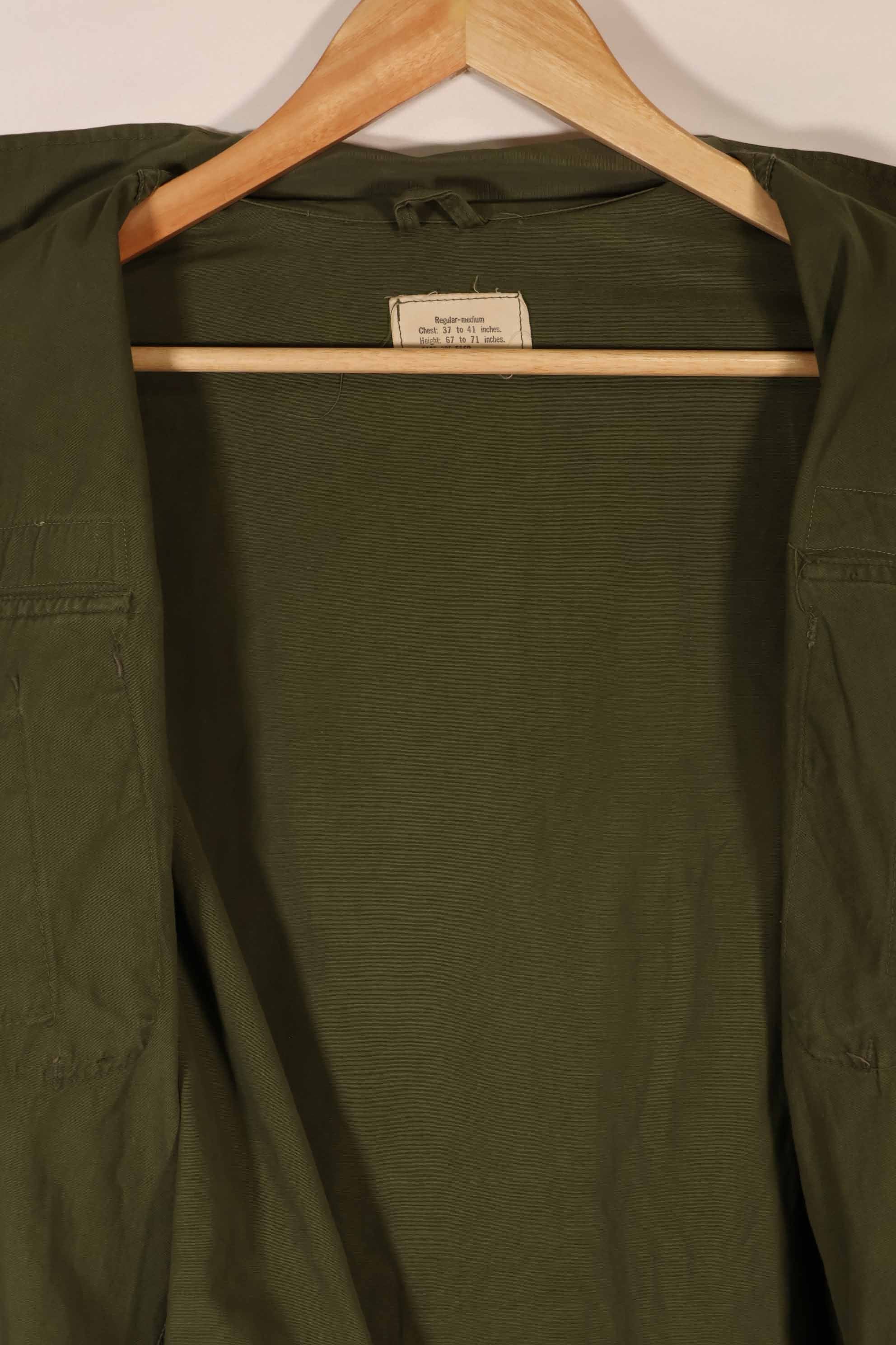 実物　日本製　FEC-39917　2nd Model ジャングルファティーグ　ジャケット　中古品