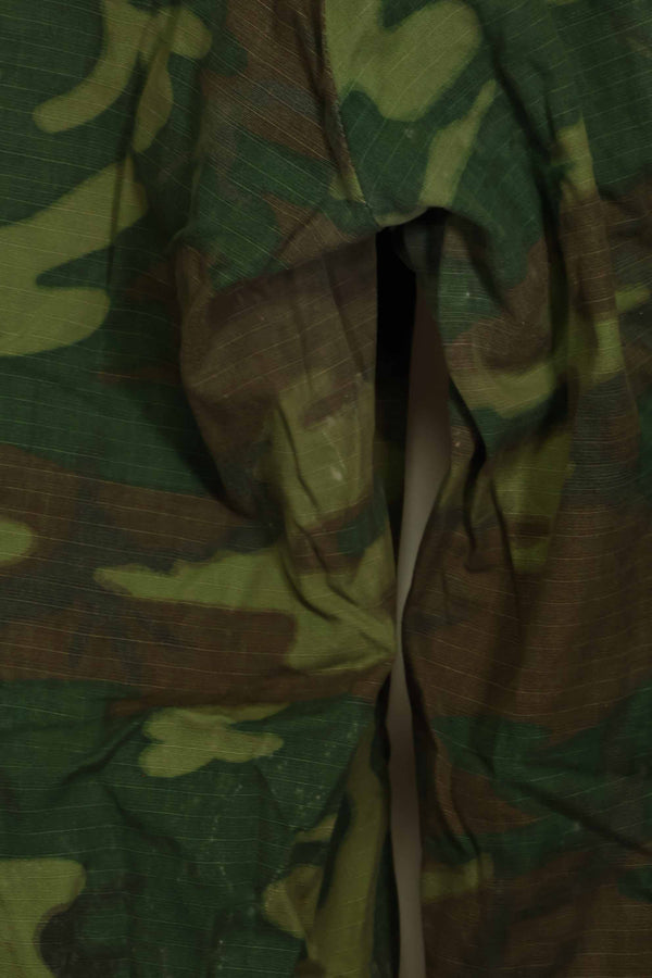 1968年契約　リップストップ　ERDL迷彩　ジャングルファティーグ　パンツ　M-R　状態良い　中古品