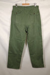 1960年 個人調達品 M〜L アメリカ軍　OG-107 ユーティリティパンツ　ベイカーパンツ　中古品